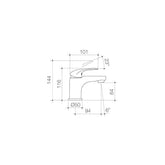 Dorf Hugo Basin Mixer